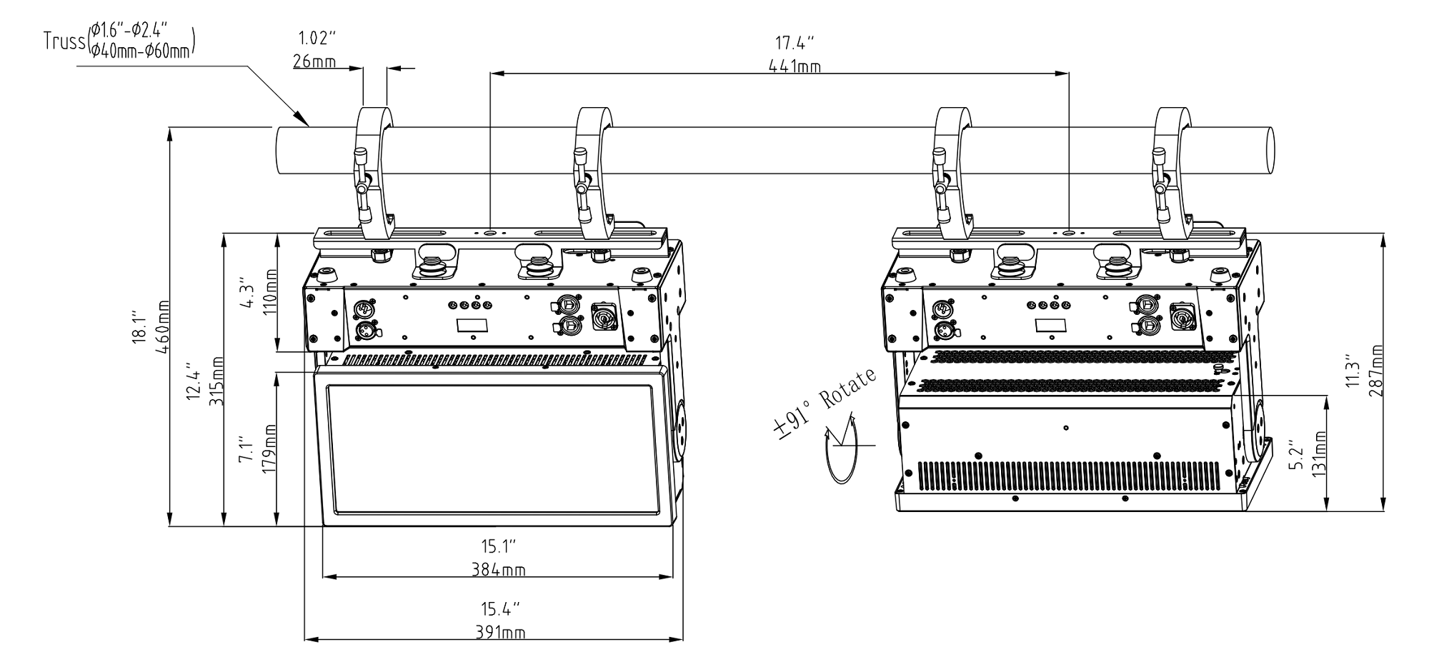 990730220033 FINE 1200C STROBE Dimension drawing 2024-10-16_00 990730220033 FINE 1200C STROBE Dimension drawing 2024-10-16_00